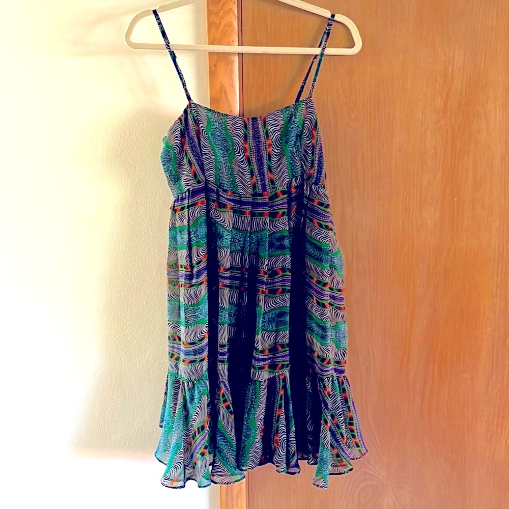 Maximalist Safari inspired dress 💖 🌈